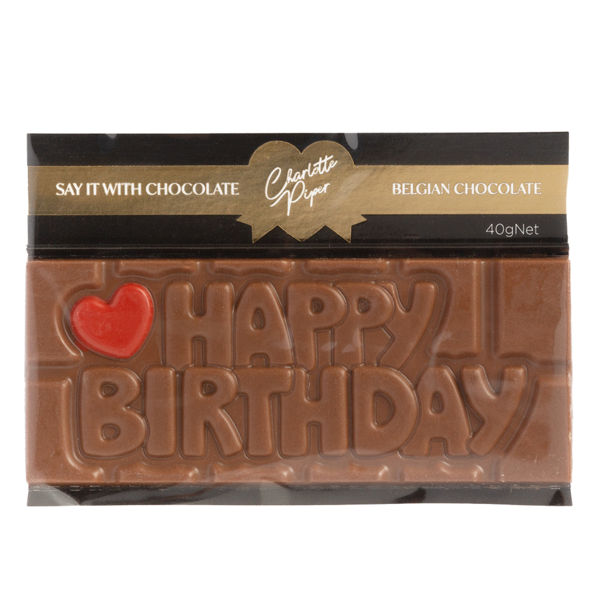 Charlotte Piper - Happy Birthday Chocolate Bar